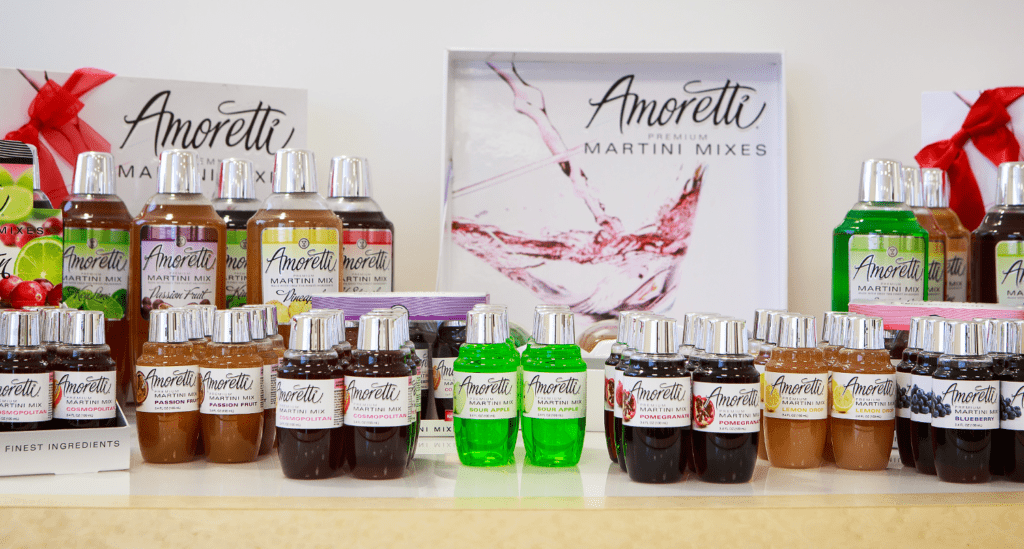 Amoretti imprime hermosas etiquetas para alimentos gourmet
