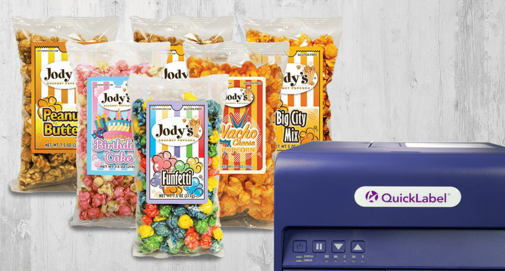 Jody’s Popcorn Etiketten POP!