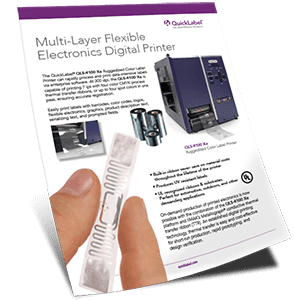 Flexibler Mehrschicht-Digitaldrucker mit flexibler Elektronik