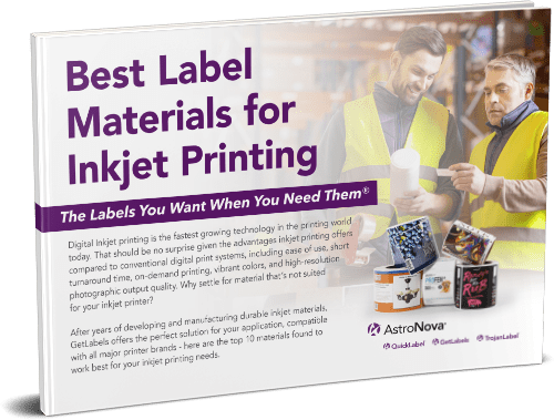 Los mejores materiales para etiquetas en la impresión de inyección de tinta