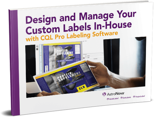 Entwerfen und verwalten Sie Ihre individuellen Etiketten im eigenen Haus mit der CQL Pro Etikettensoftware
