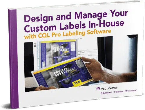 Concevez et gérez vos étiquettes personnalisées en interne avec le logiciel d’étiquetage CQL Pro