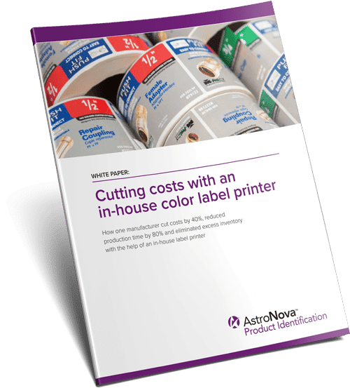 Réduire les coûts grâce à une imprimante d’étiquettes en couleur en interne