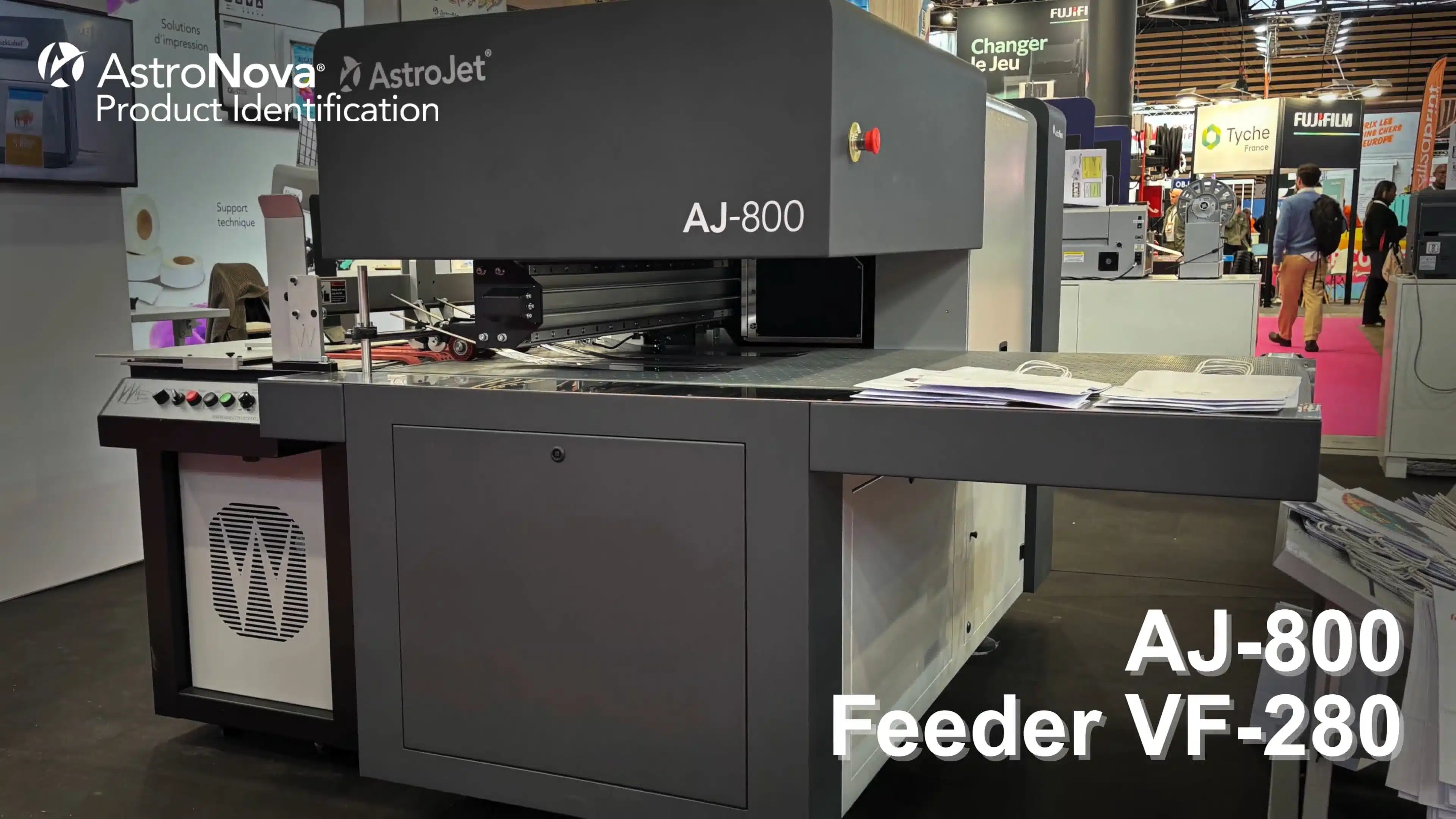 AstroJet AJ-800 mit VF-280 Zuführung